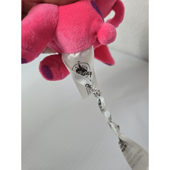 Disney Lilo & Stitch Angel Pink Plush Mini Sleeping Pose Small Stuffed Plushie - Picture 5 of 6